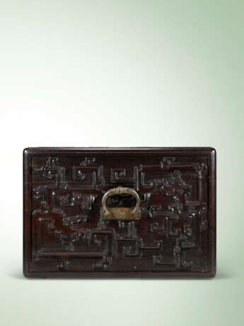 A ZITAN `KUI DRAGON` RECTANGULAR BOX - photo 2