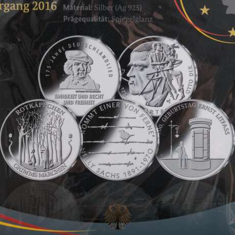 BRD - 2 x 20 und 1 x 25 Euro-Sammlermünzensets, - photo 2