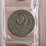 5 gemischte Alben, BRD Kursmünzen, - photo 4