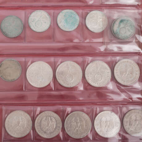 Größerer Nachlassposten mit unter anderem Weltmünzen und Silber, - Foto 3