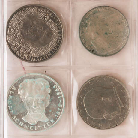 Münzen und Medaillen mit BRD, etwas Dt. Kaiserreich, - Foto 3