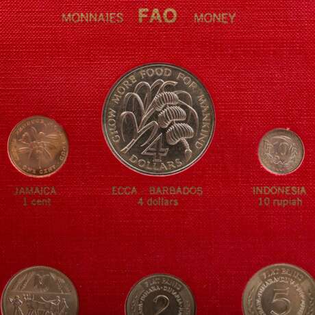 FAO - Spezialalbum 1970 mit den numismatischen Emissionen - фото 3