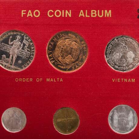FAO - Spezialalbum 1970 mit den numismatischen Emissionen - фото 6