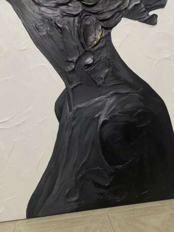 Силуэт женщины Евгения Дувакина Leinwand Acryl und Öl Moderne Kunst Porträt Russland 2025 - Foto 3