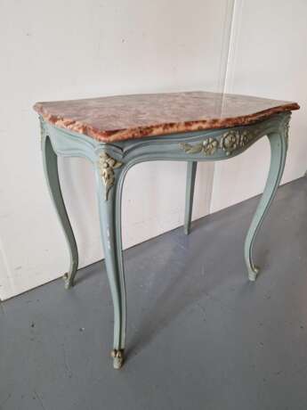 Belle table avec plateau en marbre Marmor Early 20th century - Foto 1