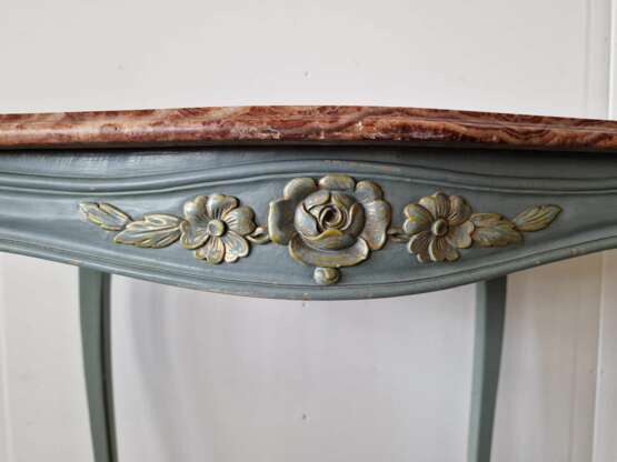 Belle table avec plateau en marbre Marmor Early 20th century - Foto 6