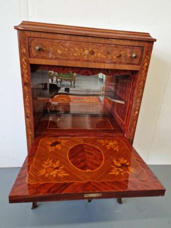 Beautifully inlaid bar cabinet Lackiertes Holz Neorococo Early 20th century - Foto 2