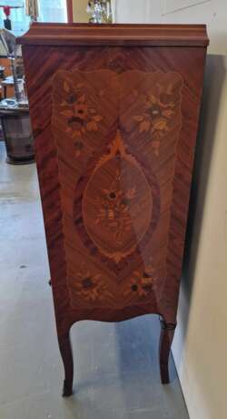 Beautifully inlaid bar cabinet Lackiertes Holz Neorococo Early 20th century - Foto 7