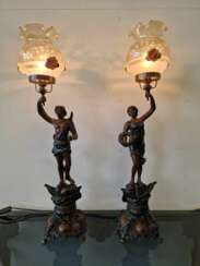 Pair of table lamps