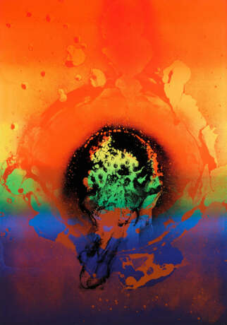 Otto Piene. Schwarze Iris - Foto 1