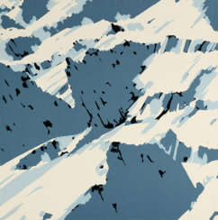 Gerhard Richter. Schweizer Alpen I (B1)