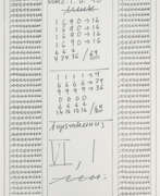 Ханне Дарбовен. Hanne Darboven. Für Sol LeWitt - Monat Juni