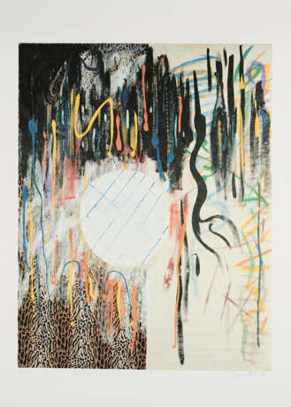 Sigmar Polke. Reiher mit Sonnenuntergang - Foto 1