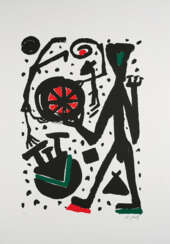 A.R. Penck. Untitled