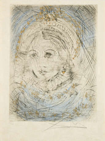 Salvador Dalí. Portrait de Marguerite (From: Faust. La Nuit de Walpurgis) - фото 1