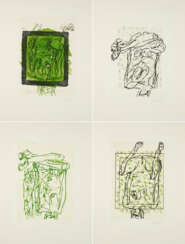 Georg Baselitz. From: 1001 Nacht - Die Geschichte des Lastträgers und der drei Damen