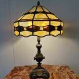 Grande lampe de table de style Tiffany Messing Other style Mid-20th century - Foto 5