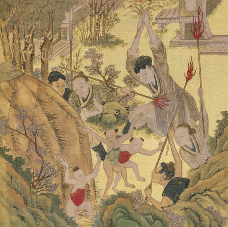 ANONYMOUS (PREVIOUSLY ATTRIBUTED TO QIU YING, 19TH CENTURY) - фото 10 ANONYMOUS (PREVIOUSLY ATTRIBUTED TO QIU YING, 19TH CENTURY) - фото 10