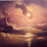 «Après la tempête» Toile Peinture à l'huile Romantisme Marine 2019 - photo 2