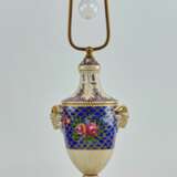 Table lamp with porcelain. Hand Painted 20th century - photo 2