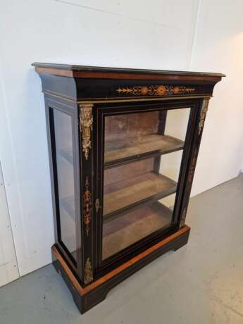 Antique display case Mahogany Napoleon III Mid-19th century - photo 11