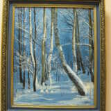 “The picture Winter tale” Canvas Oil paint 398 2005 - photo 1