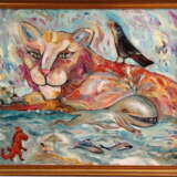 “Spring on the Black sea” Canvas Oil paint Impressionist Animalistic 2004 - photo 1