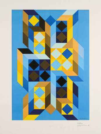 Victor Vasarely. Tridimor - Foto 1
