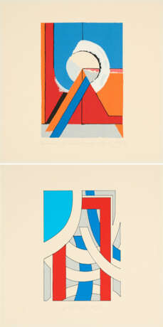Otto Herbert Hajek. Mixed Lot of 2 Prints - Foto 1