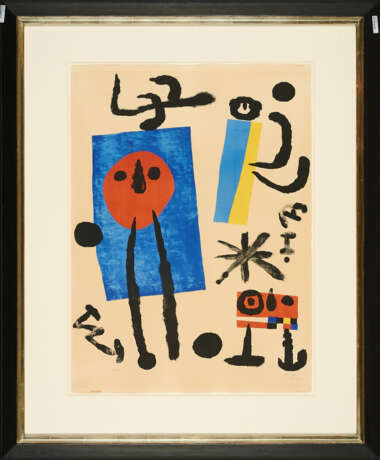 Joan Miró. Famille d'oiseleurs (Vogelfängerfamilie) - Foto 2