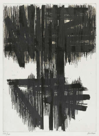 Pierre Soulages. Eau-forte VI - photo 1