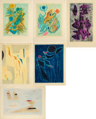 Gustave Singier. Mixed lot of 6 prints