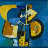 Carl Walter Liner. Composition blau/gelb - Foto 2