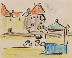 Ernst Ludwig Kirchner. Dresdner Vorstadt