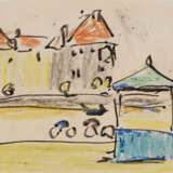 Ernst Ludwig Kirchner. Dresdner Vorstadt - Foto 1