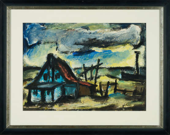 Karl Eulenstein. Einsames Fischerhaus - Foto 2