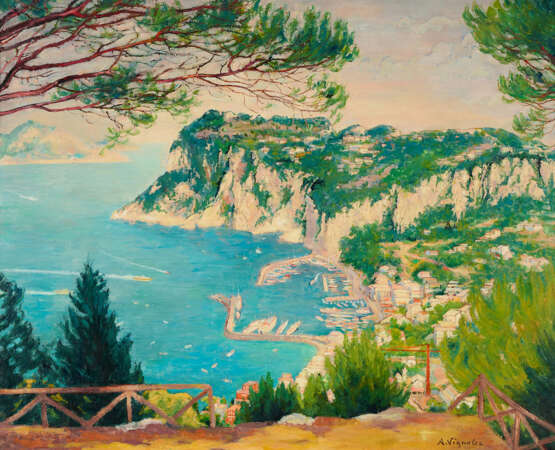 André Vignoles. Capri, Vue d'Anacapri - фото 1
