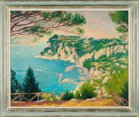 André Vignoles. Capri, Vue d'Anacapri - фото 2