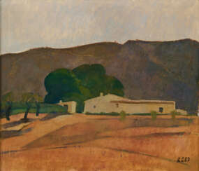 Rudolf Schmidt. Landschaft bei Sevilla