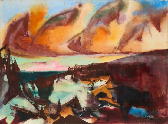Willi Ulfig. Gelbe Wolken - Foto 1
