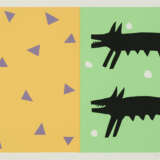 Ren Rong. Mixed lot of 4 works on paper - Foto 4