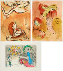 Marc Chagall. Mixed lot of 3 Prints