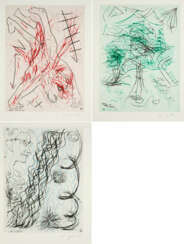 A.R. Penck. Mixed Lot of 3 Etchings