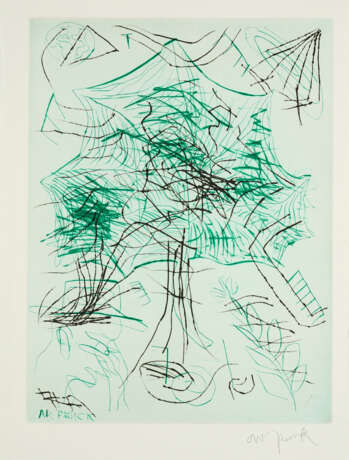 A.R. Penck. Mixed Lot of 3 Etchings - Foto 4