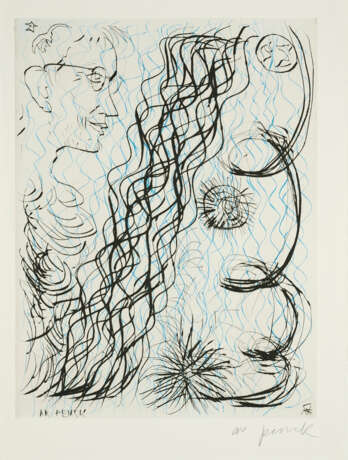 A.R. Penck. Mixed Lot of 3 Etchings - Foto 6
