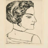 Max Beckmann. Naila im Profil (Bildnis Frau H.M.) - photo 1