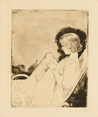 Emil Nolde. Junge Frau - photo 1