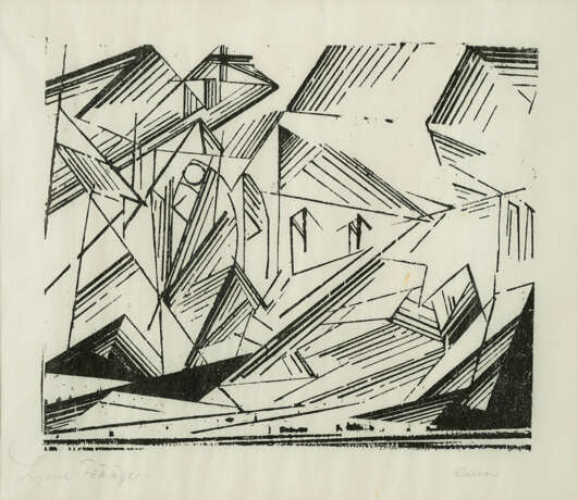 Lyonel Feininger. Zirchow (Gothic Church) - photo 1