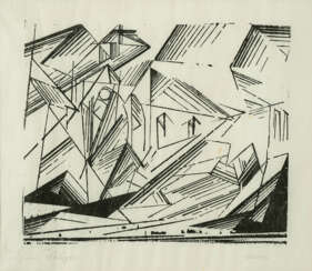 Lyonel Feininger. Zirchow (Gothic Church)