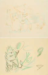 HAP Grieshaber. Mixed Lot of 2 Prints